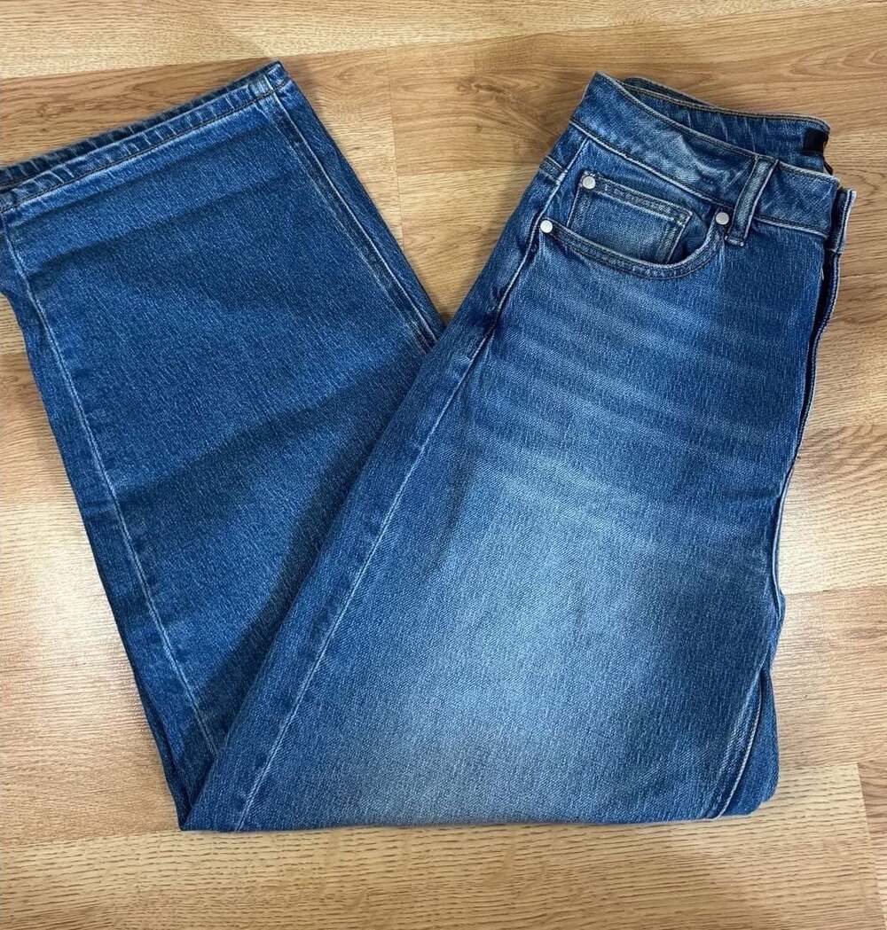 Quince bella stretch barrel jean Size 28 Organic Cotton Blend